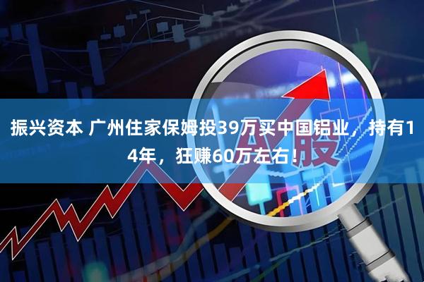 振兴资本 广州住家保姆投39万买中国铝业，持有14年，狂赚60万左右！